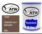 Preview: Opel, Haselbraun Metallic, 69L: 500ml Lackdose, von ATW Autoteile West.